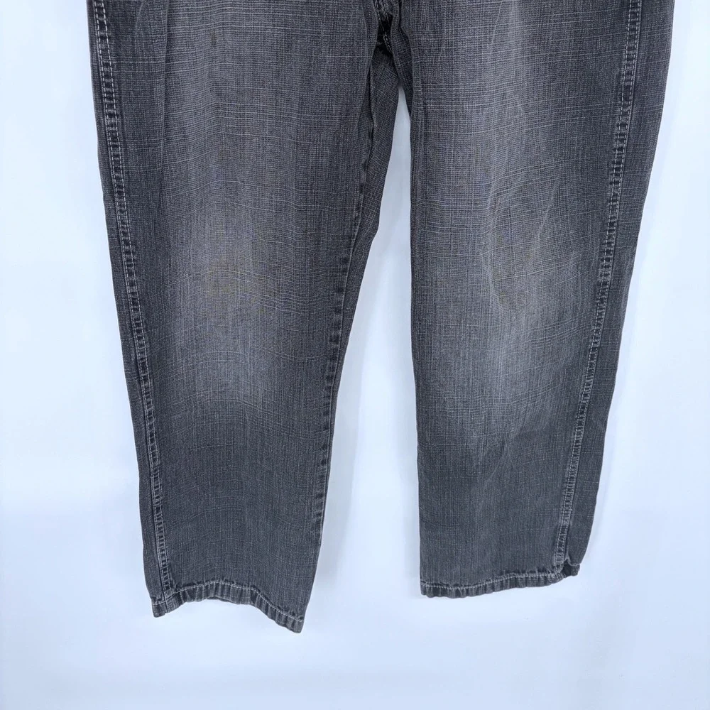 Vintage Southpole Black Baggy Jeans Size 36‎ Mens Brown Tab Faded Y2K Skater